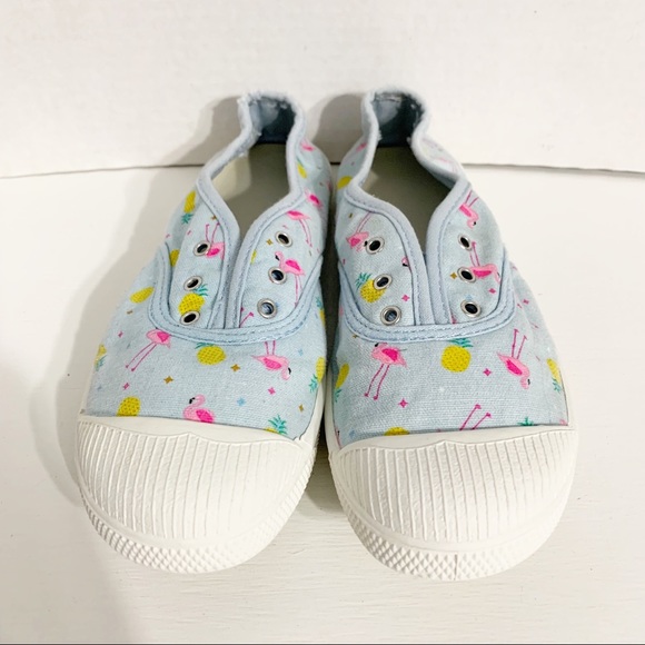 Sonoma Twister Bird Canvas Slip On Sneakers Flamingos and Pineapples Toe Cap🦩🍍 - Picture 5 of 10